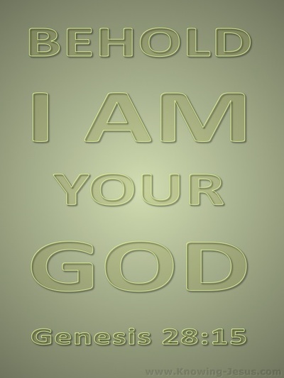Genesis 28:15 I Am Your God (sage)